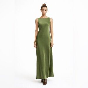 WeWoreWhat | Dresses | Weworewhat Green Smocked Maxi Sundress